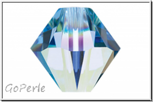 Swarovski� Bicone 5328, 4mm, 211AB - light sapphire, AB, 25 Stk.